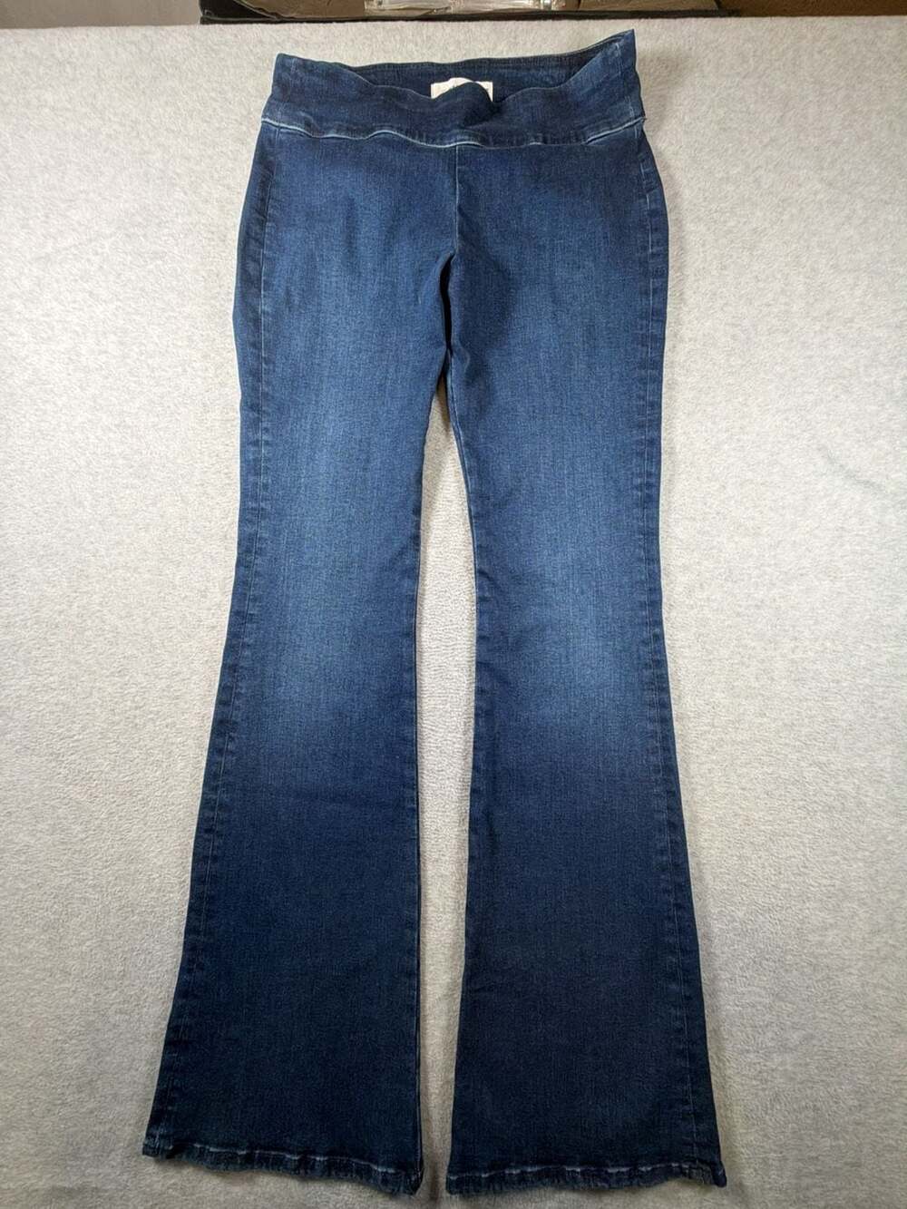 Pull&Bear Women's High-Rise Pull-On Flare Jeans
